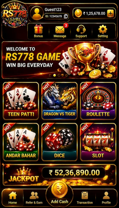 RS778 Game Dashboard image
